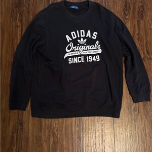 Adidas Originals Black Men's Crewneck Sweater
